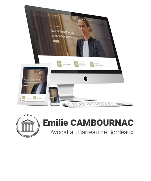 Réalisation site Internet avocat-cambournac.fr